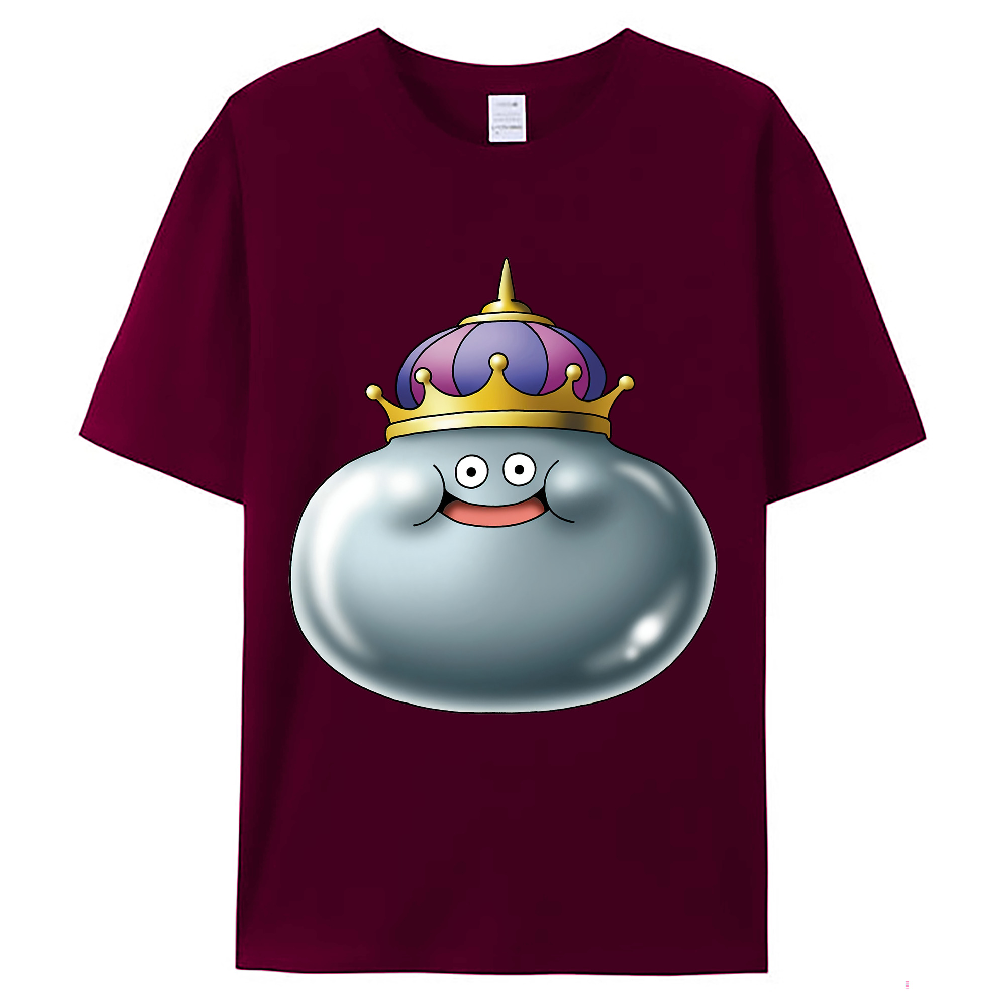 （画像用） ドラゴンクエスト Doragon Kuesuto Dragon Quest レディースカジュアルプリントTシャツ（綿100％）